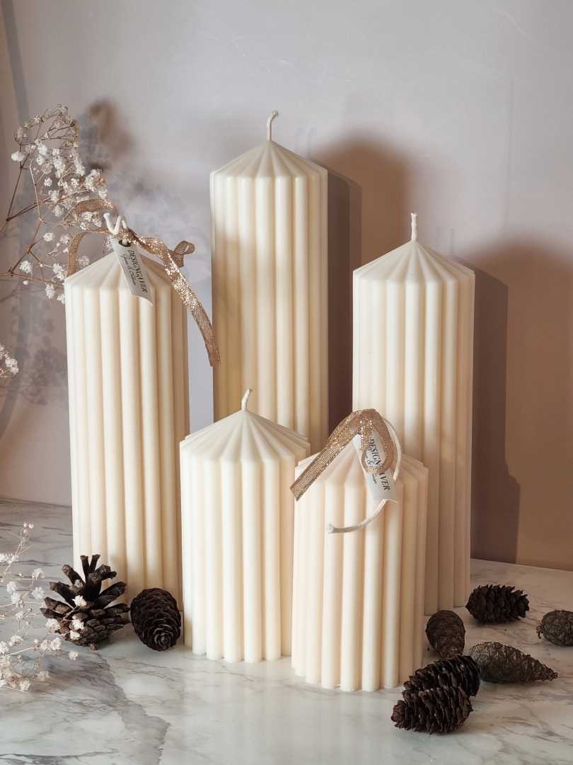 Ribbed pillar - Kubbelys - Dekorlys
