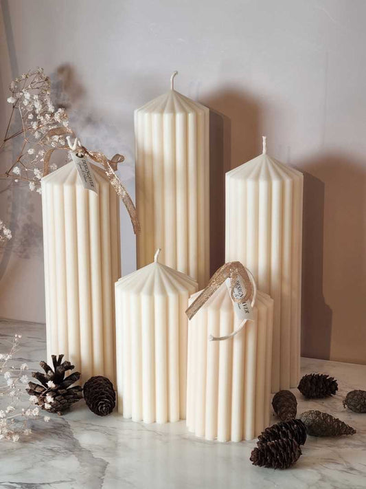 Ribbed pillar - Kubbelys - Dekorlys