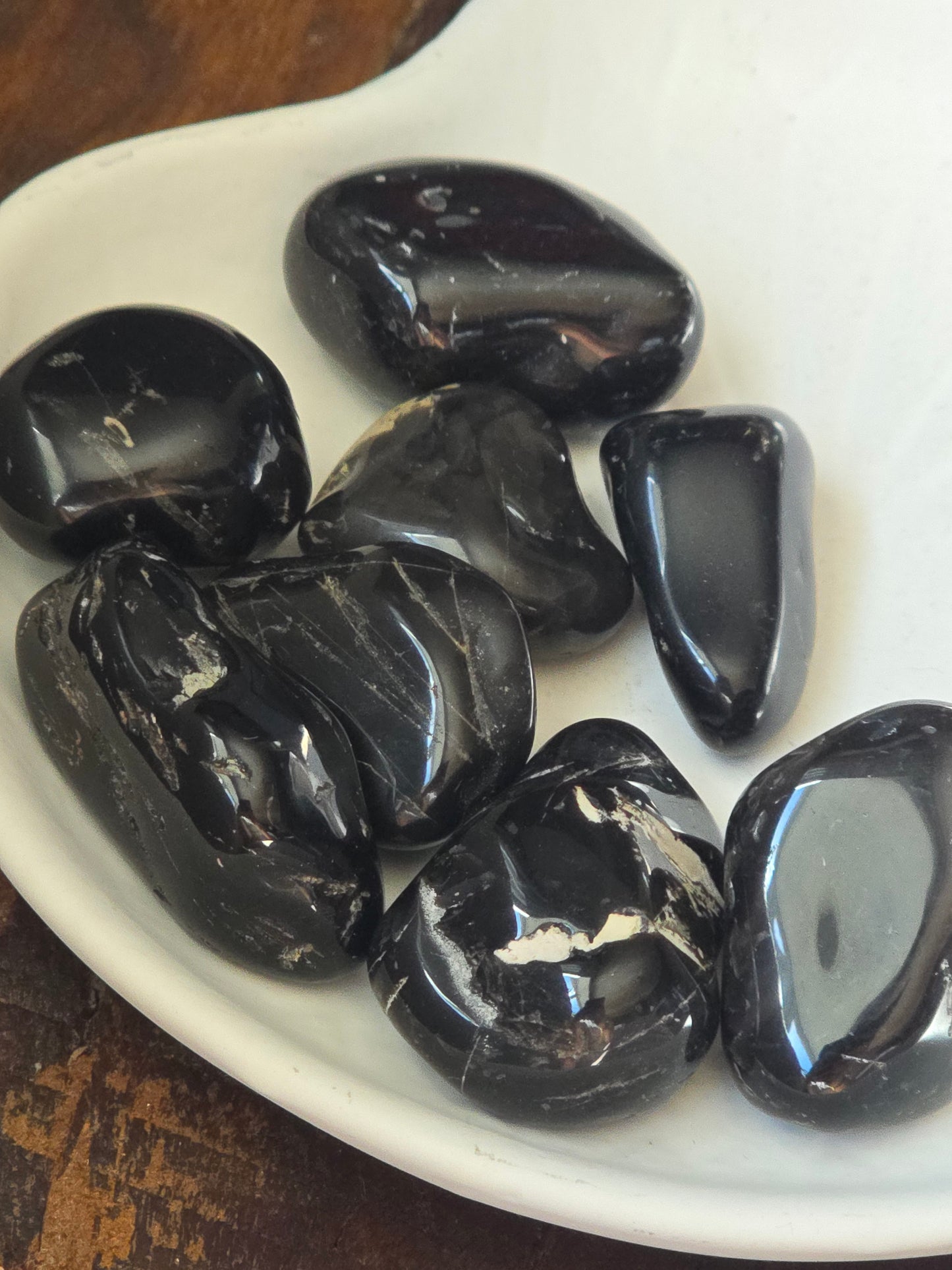 Sort Onyx - Tromlet stein