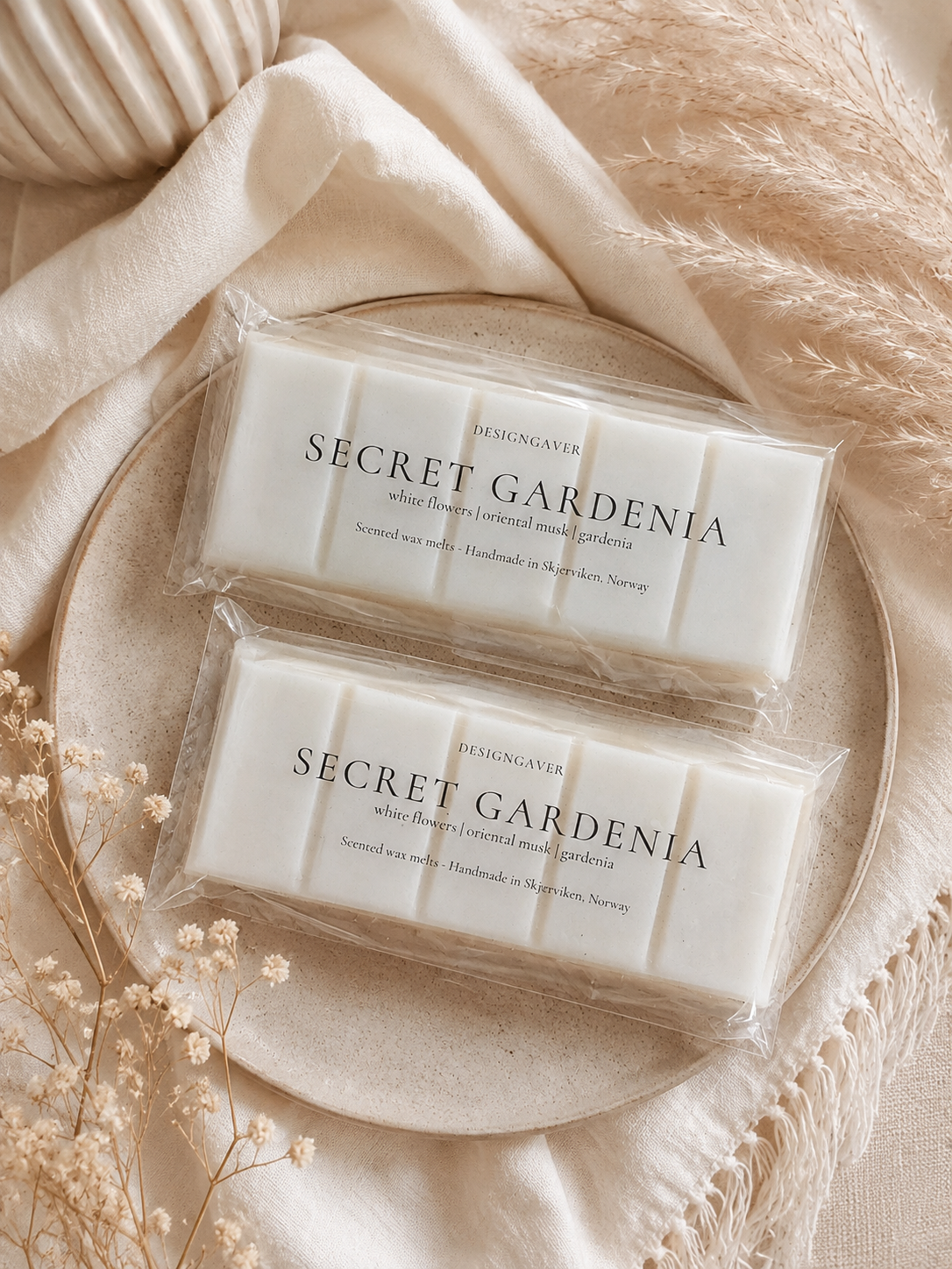 Secret Gardenia - Dufvoks - Hvite blomster, orientalsk musk og gardenia