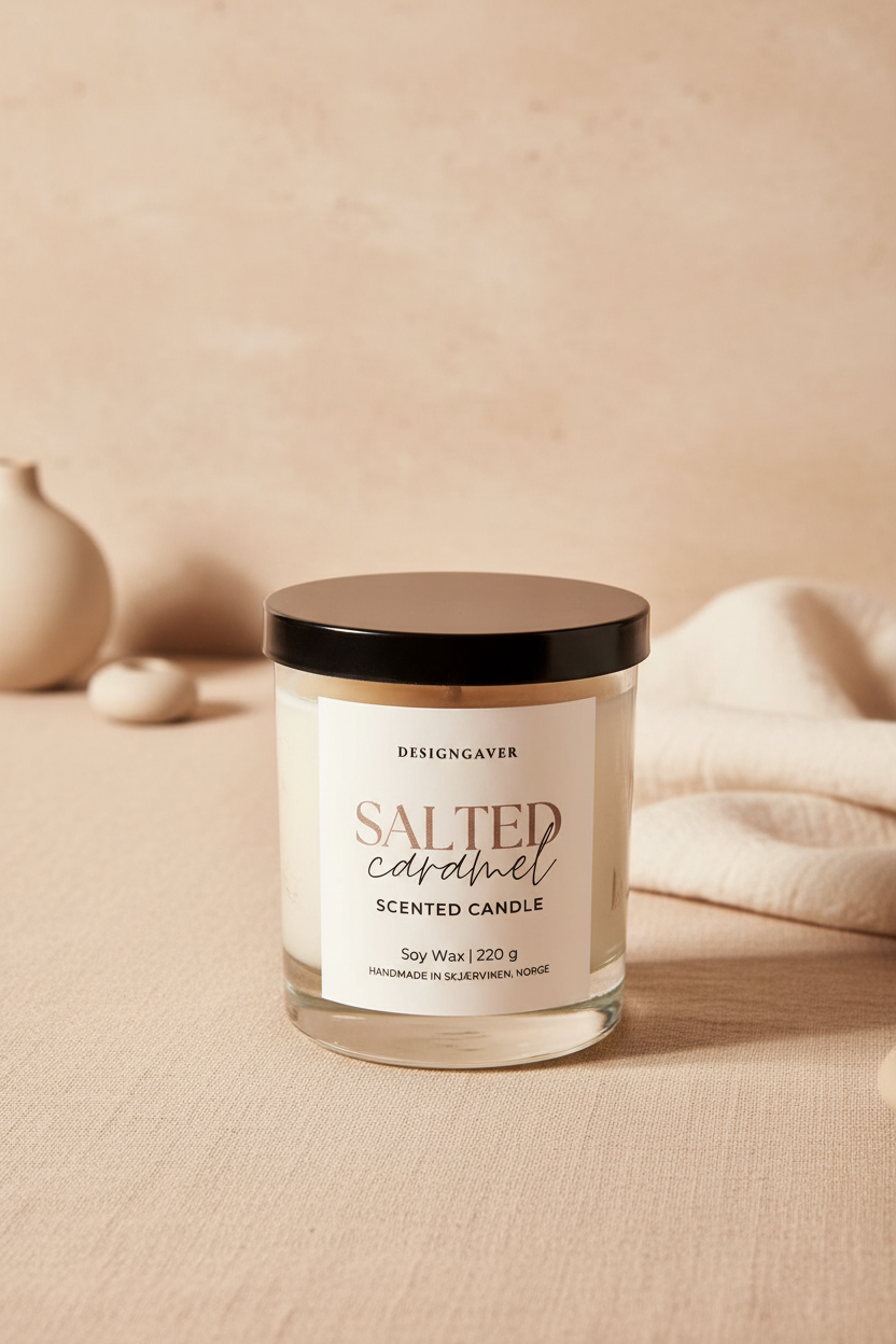 Salted caramel & Kahlua - Duftlys 220g