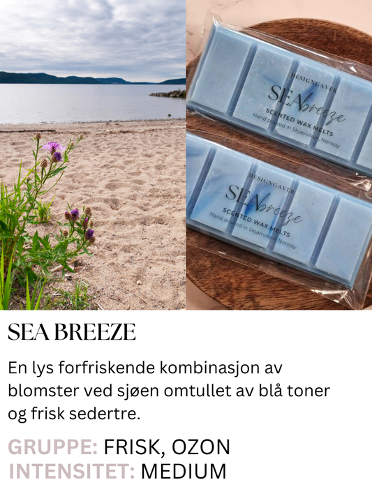 Sea Breeze - Duftvoks som lukter som frisk havbris - Duftvoks
