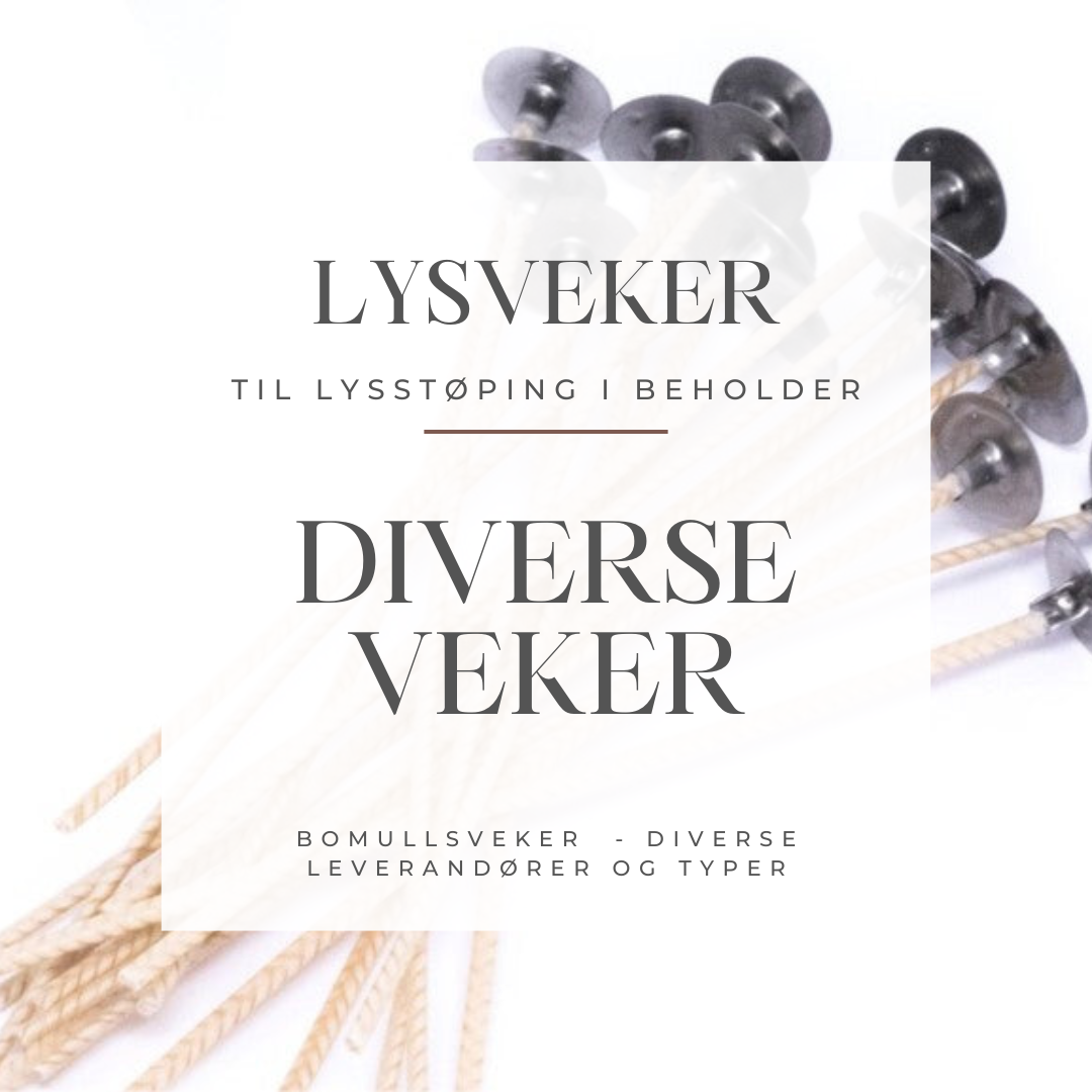 Diverse veker - Forskjellige typer