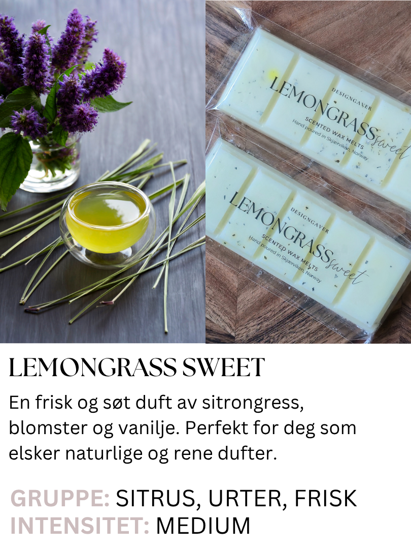 Lemongrass Sweet - Duftvoks