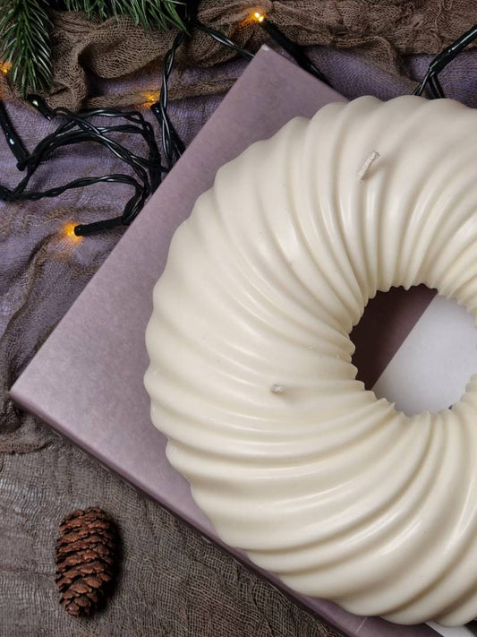 Swirl donut med 4 veker. 2 størrelser - Dekorlys
