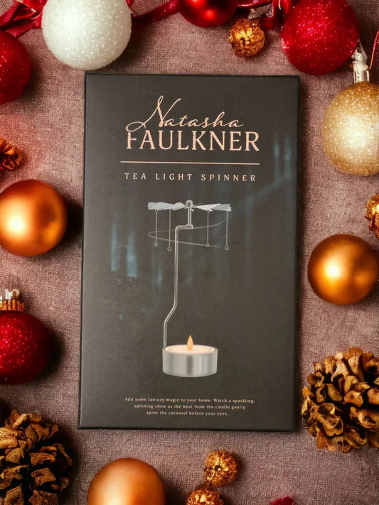 Telyskarusell Fairy - Englespill av Natasha Faulkner - Julepynt