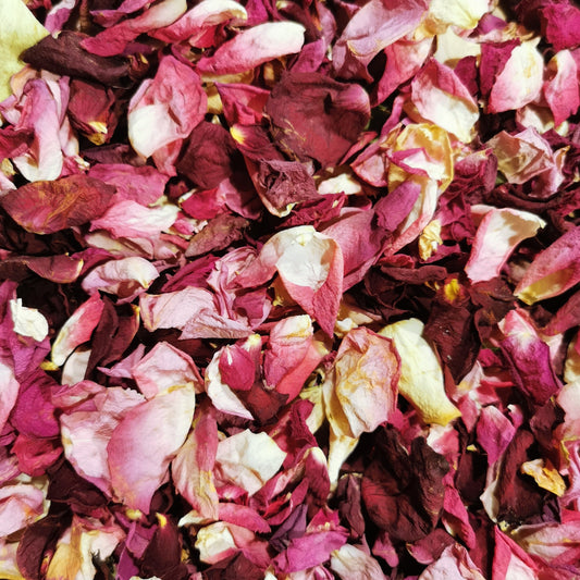 Tørkede roseblader - Tørkede blomster