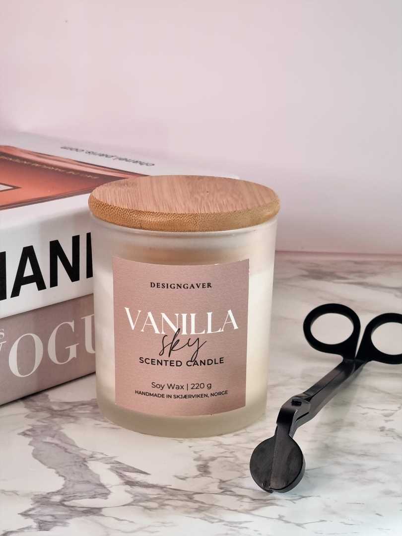 Vanilla sky - Duftlys 220g - Duftlys