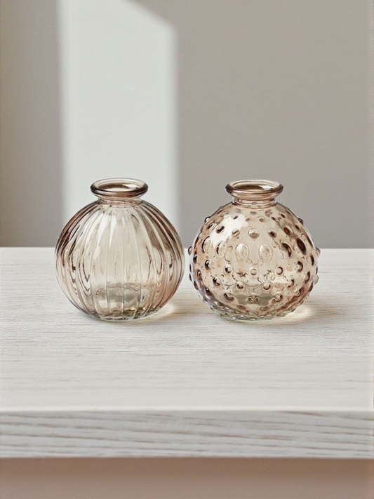 Minivaser - Prikket og Rillet -