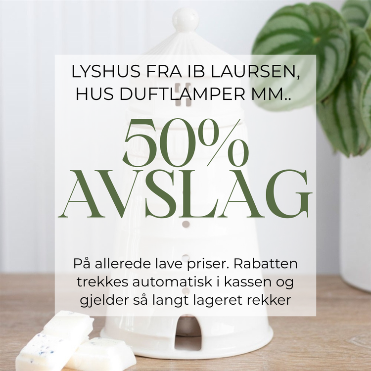 Hus - Lyshus og duftlampe-hus
