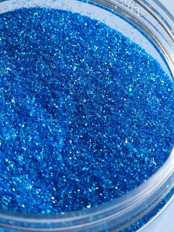 Glitter - Finkornet Blå