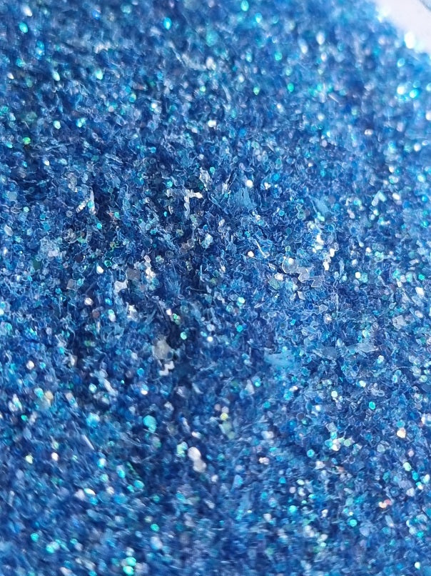 Glitter - Finkornet Blå