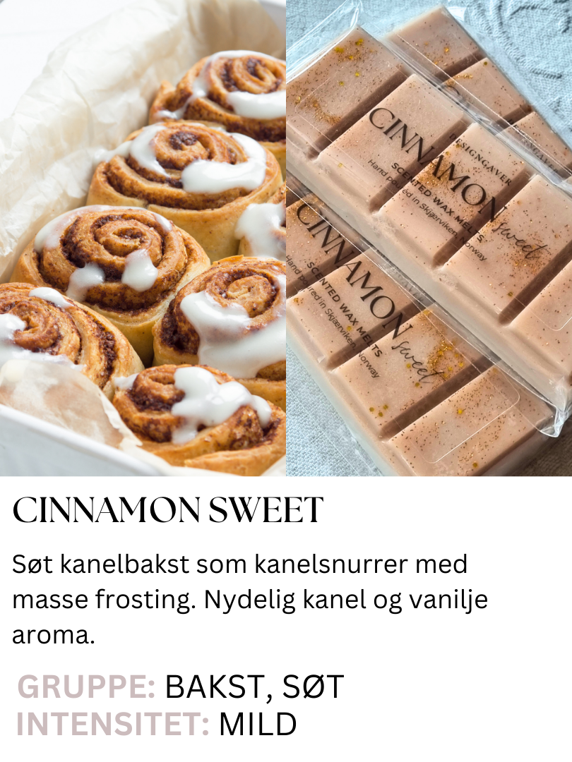 Cinnamon Sweet - Duftvoks