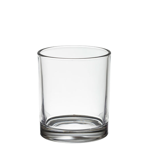 33 cl glass til lysstøping - Rett bunn