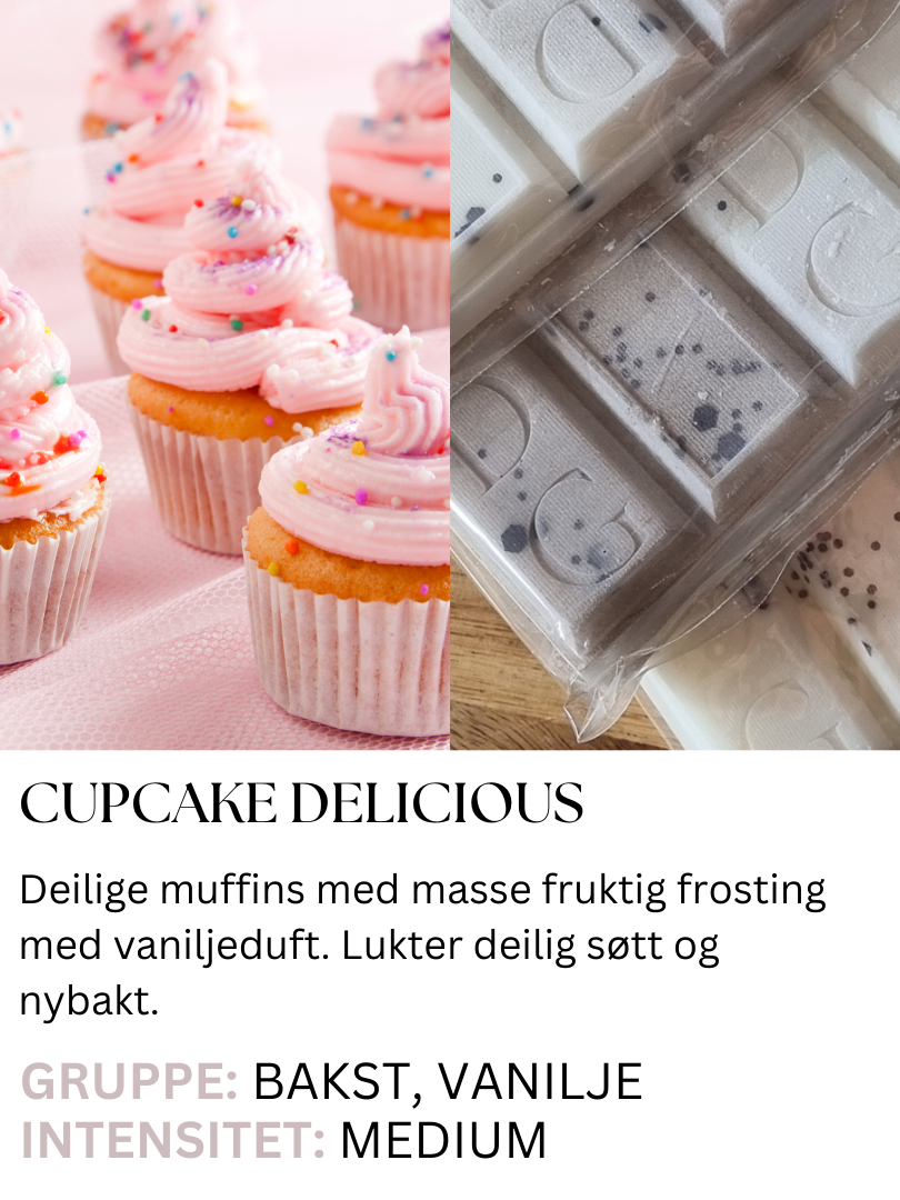 Cupcake Delicious - Duftvoks