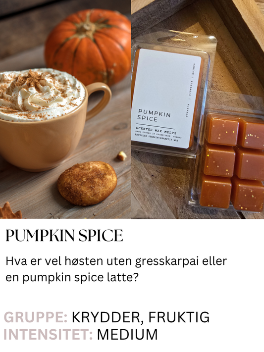 Pumpkin Spice - Duftvoks av resirkulert stearin