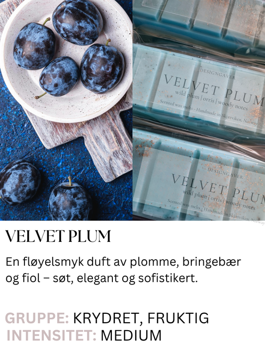 Velvet Plum - Duftvoks (tidl. Sloe Gin Toast)