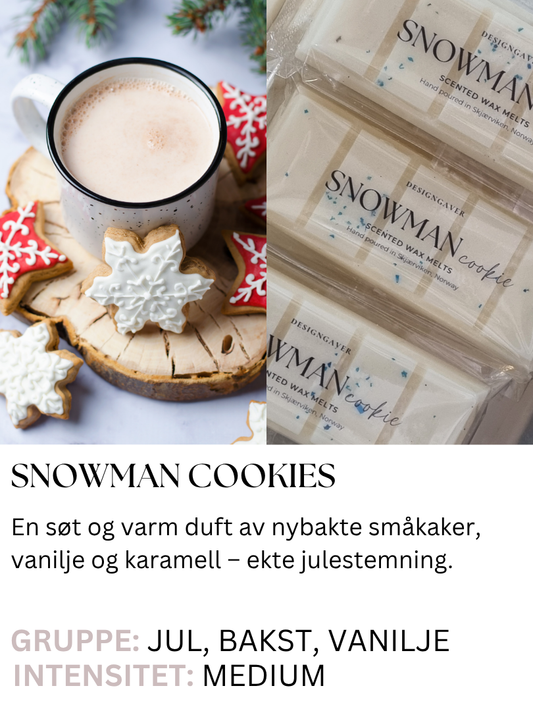 Snowman Cookie - Duftvoks