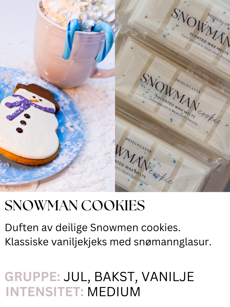 Snowman Cookie - Duftvoks