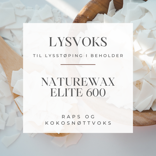 NatureWax Elite 600 Rapeseed Coconut  – Raps og kokosnøttvoks - Selges pr kilo