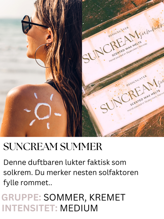 Suncream summer - Duftvoks