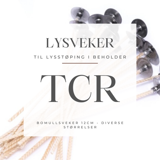 TCR - Bomullsveker på metallfot - 120mm