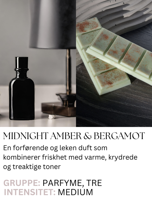 Midnight Amber & Bergamot – Duftvoks
