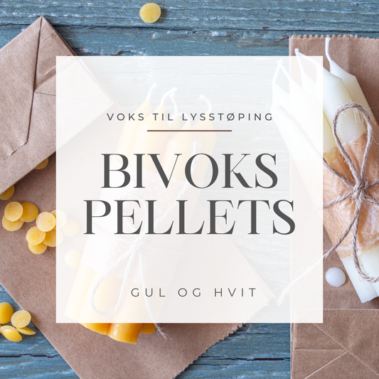Bivoks pellets RAL - Profesjonell kvalitet til lysstøping