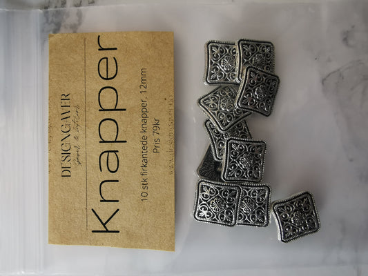 Firkantede knapper - Knapper