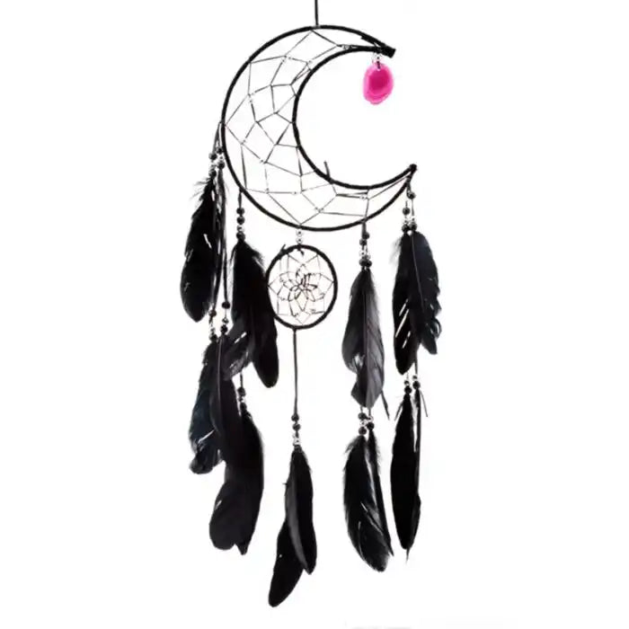 halvmane-drommefanger-dreamcatcher-rosa-agat_2aa041ae-f53c-4c65-bf47-65fe495b4b21 - DesignGaver