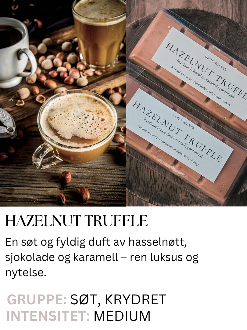 Hazelnut Truffle - Duftvoks - Begrenset antall