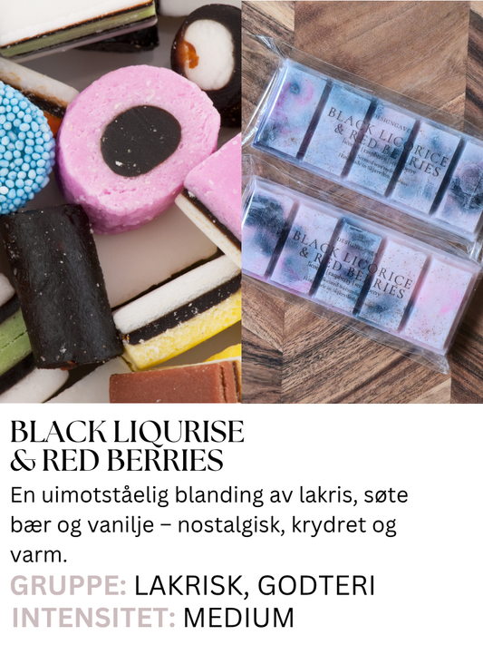 Black Liqourice & Red Berries - Duftvoks