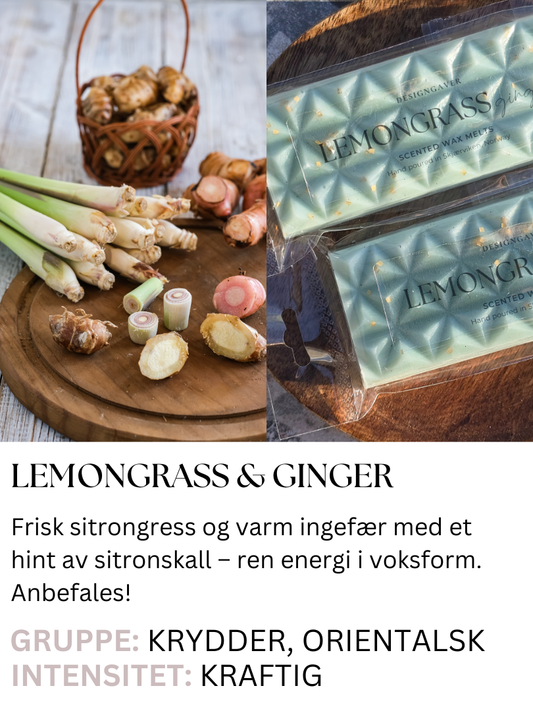 Lemongrass & Ginger – Duftvoks