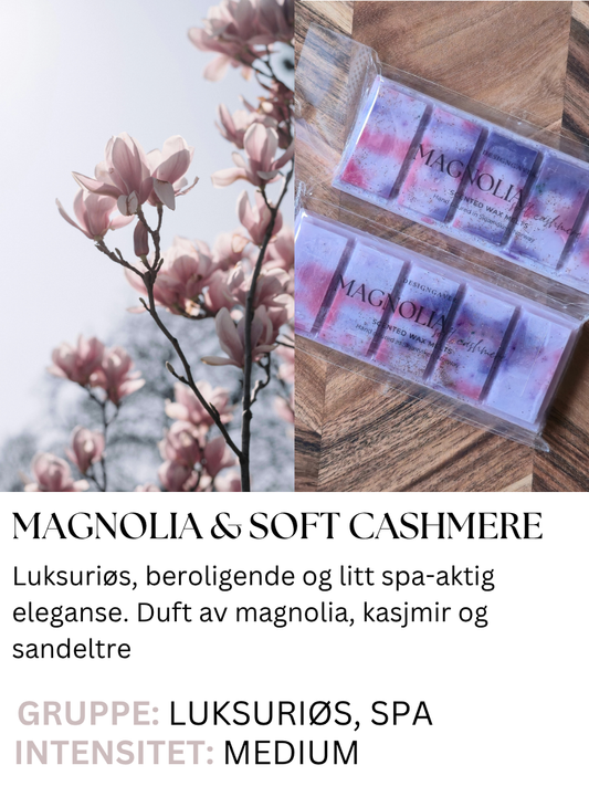 Magnolia & Soft Cashmere - Duftvoks