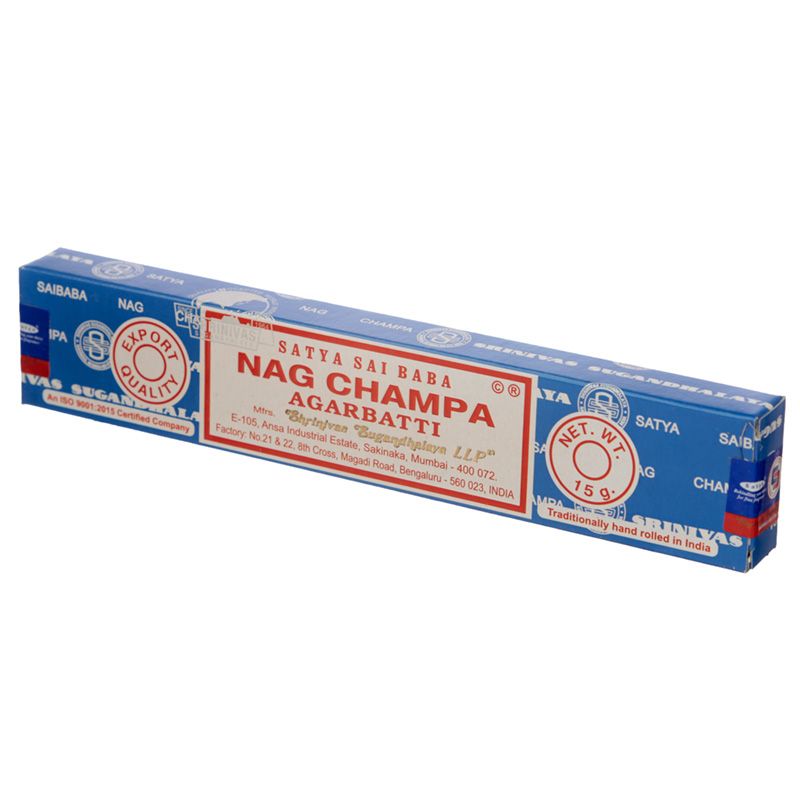 Nag Champa røkelsespinner - Flere varianter