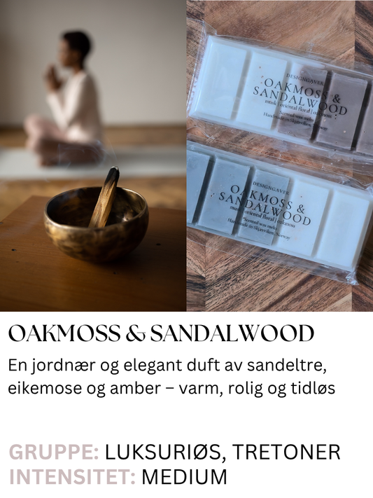Oakmoss & Sandalwood - Duftvoks