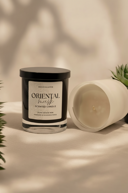 Oriental musk - Duftlys 220g/30cl