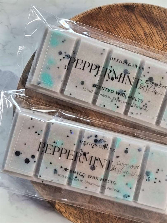 Peppermint & cocoa shavings