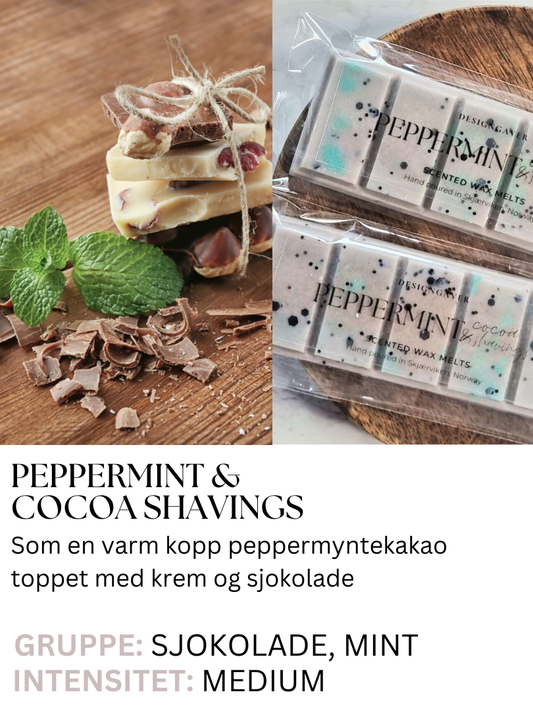 Peppermint & Cocoa Shavings - Duftvoks