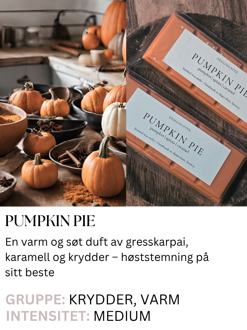 Pumpkin Pie - Duftvoks - Begrenset antall