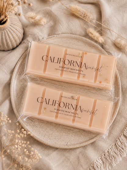 CALIFORNIA SUNSET - DUFTVOKS - Sitrus, sedertre og hvit musk