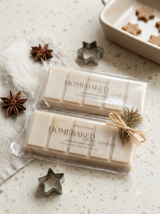 Homebaked Xmas Cookies - Duftvoks - Julebakst, gourmand og vaniljetoner