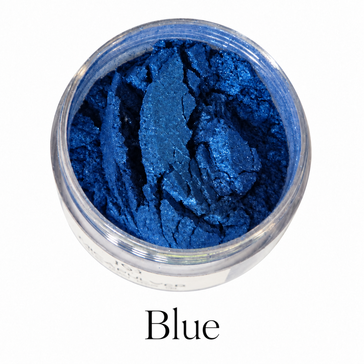 Blue - Micapulver 8 gram - Glimmerpulver