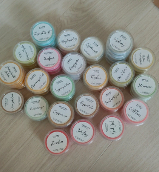 Spa Day - Duftvoks kaker - Diverse dufter - 40 gram
