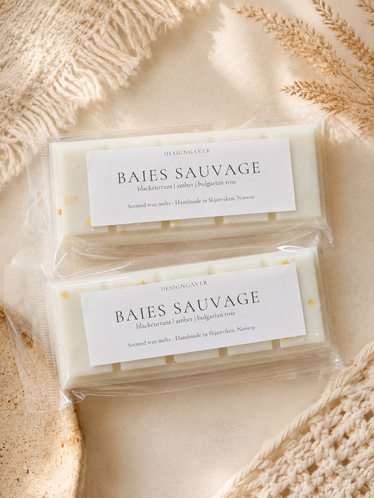Baies Sauvage - Duftvoks - Amber, solbær og bulgarsk rose