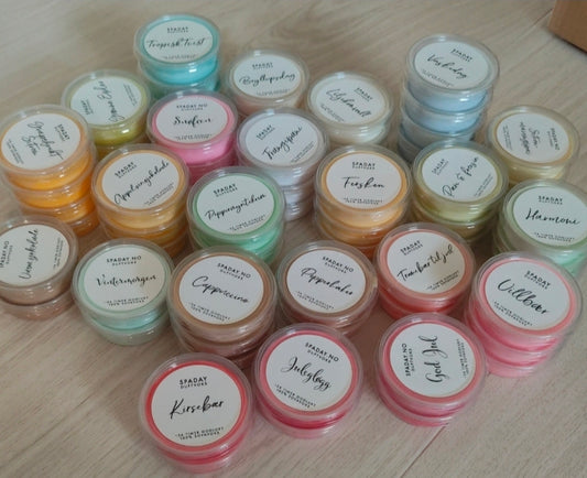 Spa Day - Duftvoks kaker - Diverse dufter - 40 gram