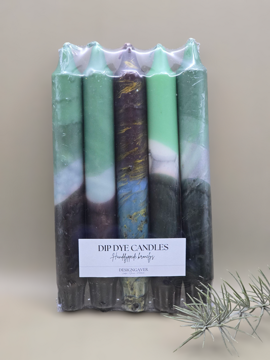 Dip Dye Candles - 5 pk - B-Vare