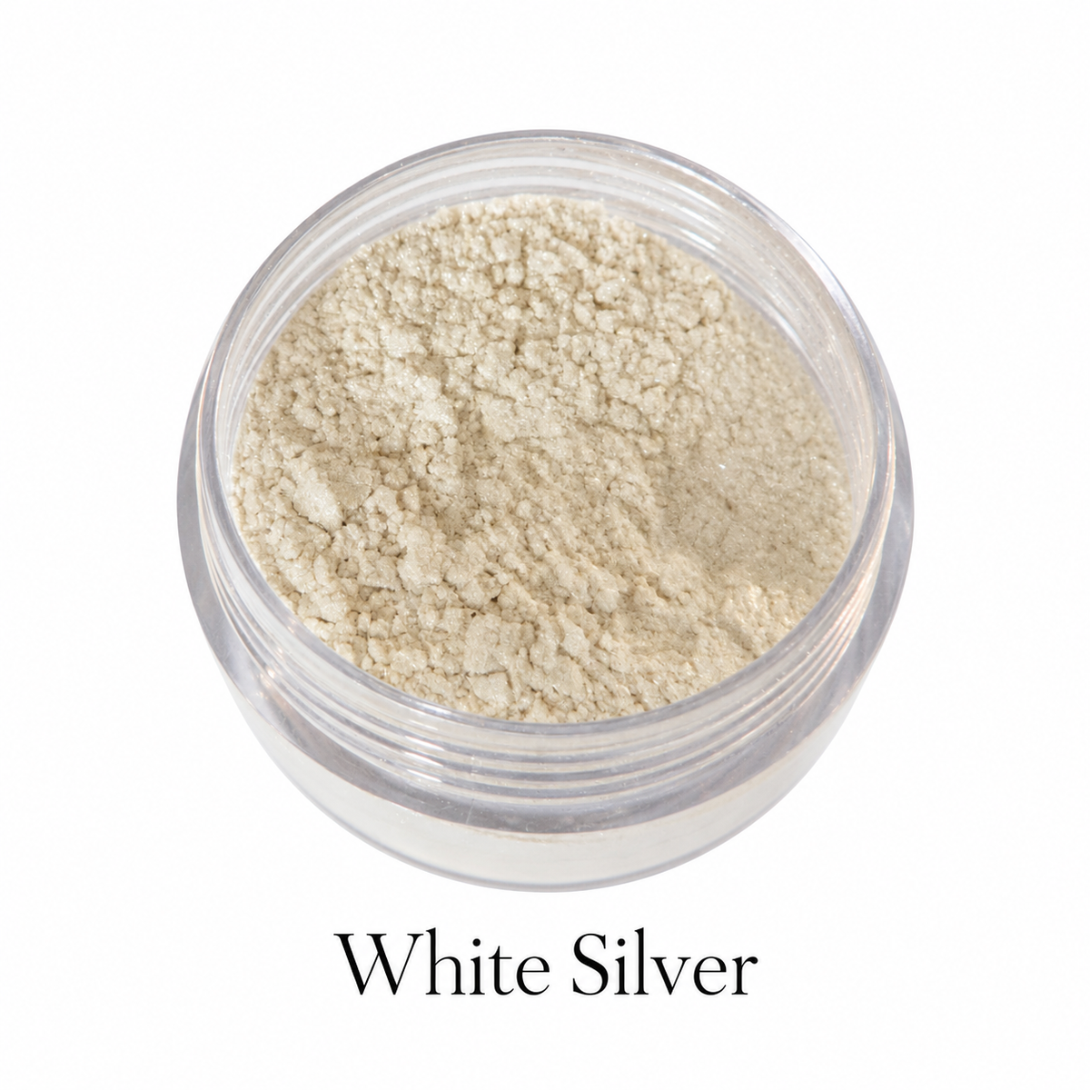 Silver White - Micapulver 8 gram - Glimmerpulver