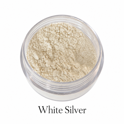 Silver White - Micapulver 8 gram - Glimmerpulver
