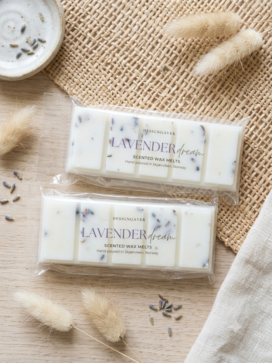 LAVENDER DREAM - DUFTVOKS med ekte lavendel